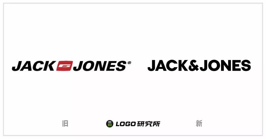 杰克瓊斯換LOGO了！